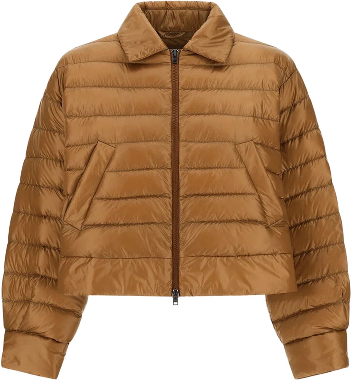 Herno Coats Camel Beige