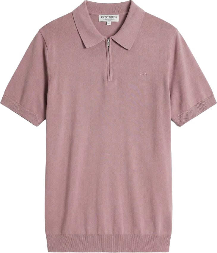 Antony Morato Polo Dusty Pink Paars