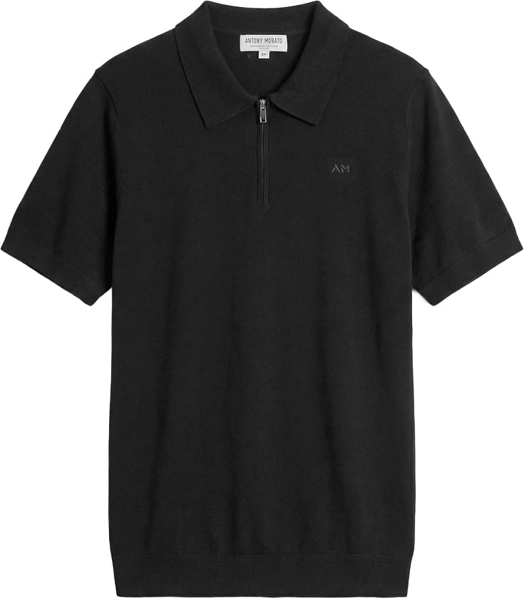 Antony Morato Polo Black Zwart