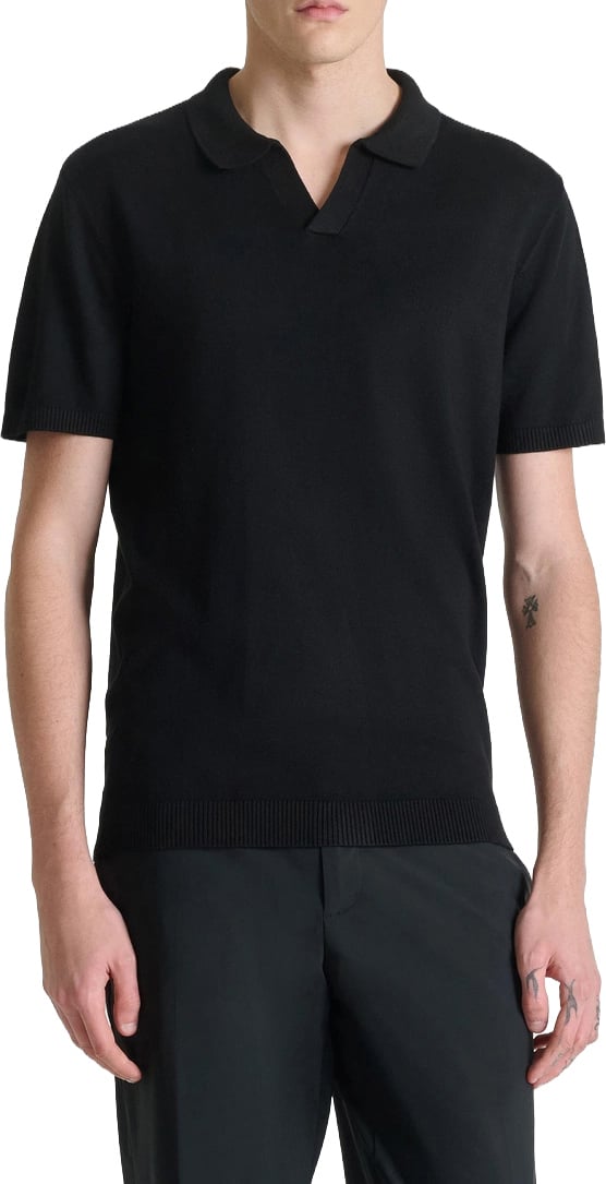 Antony Morato Polo Black Zwart