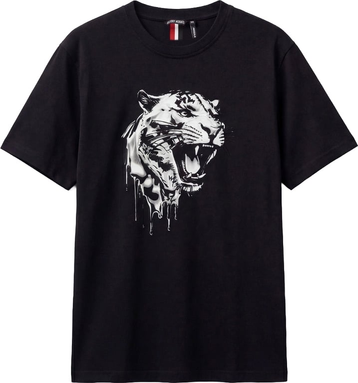 Antony Morato Tiger T-shirt Black Zwart