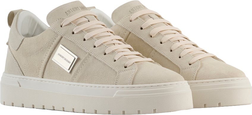 Antony Morato Sneakers Plate Ivory Wit
