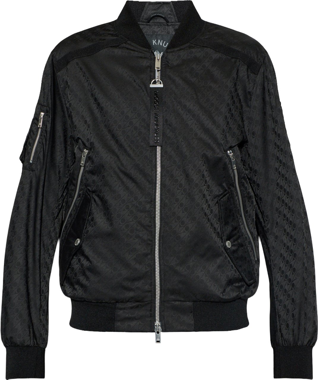 Moose Knuckles Courville Bomber Mono Black Zwart