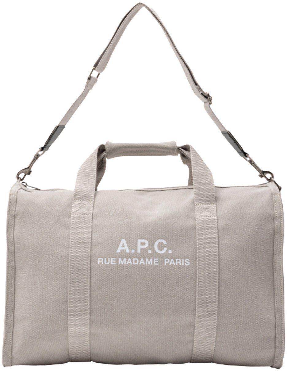 A.P.C. Gym Bag Recuperation Grijs