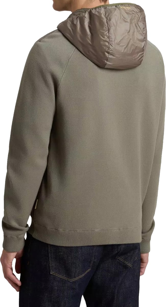 Woolrich Allen Hybrid Jacket Smokey Olive Gr Groen