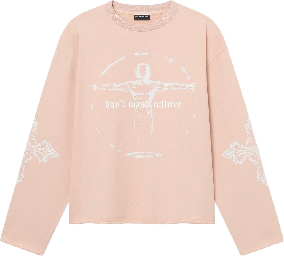 Don't Waste Culture Xavira Sweater Old Pink Roze