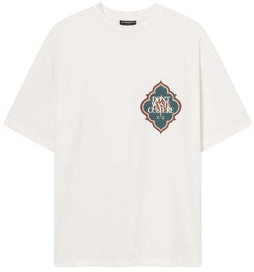 Don't Waste Culture Sokea T-shirt Off-white Wit