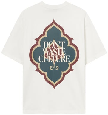 Don't Waste Culture Sokea T-shirt Off-white Wit