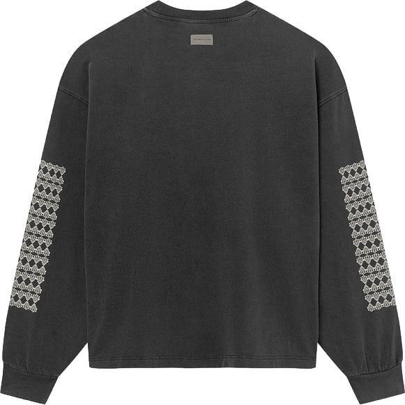 Don't Waste Culture Himariyu Longsleeve Washed Black Zwart