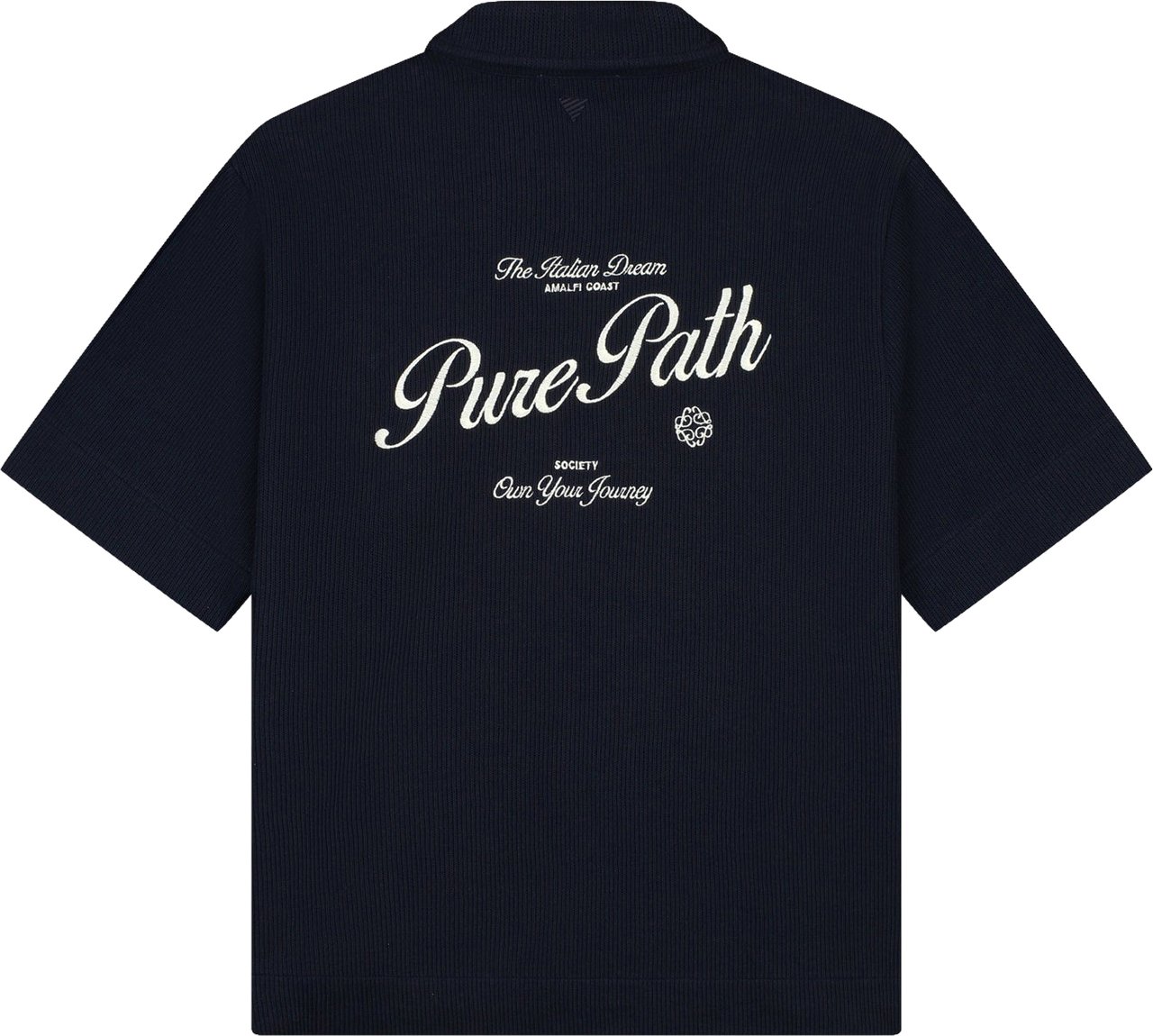 Pure Path Shortsleeve shirt 26010222 Blauw