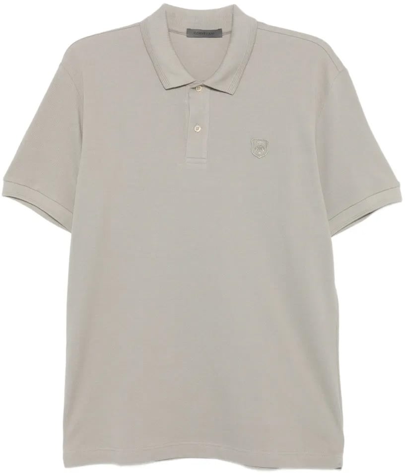 Corneliani polo in toop Beige