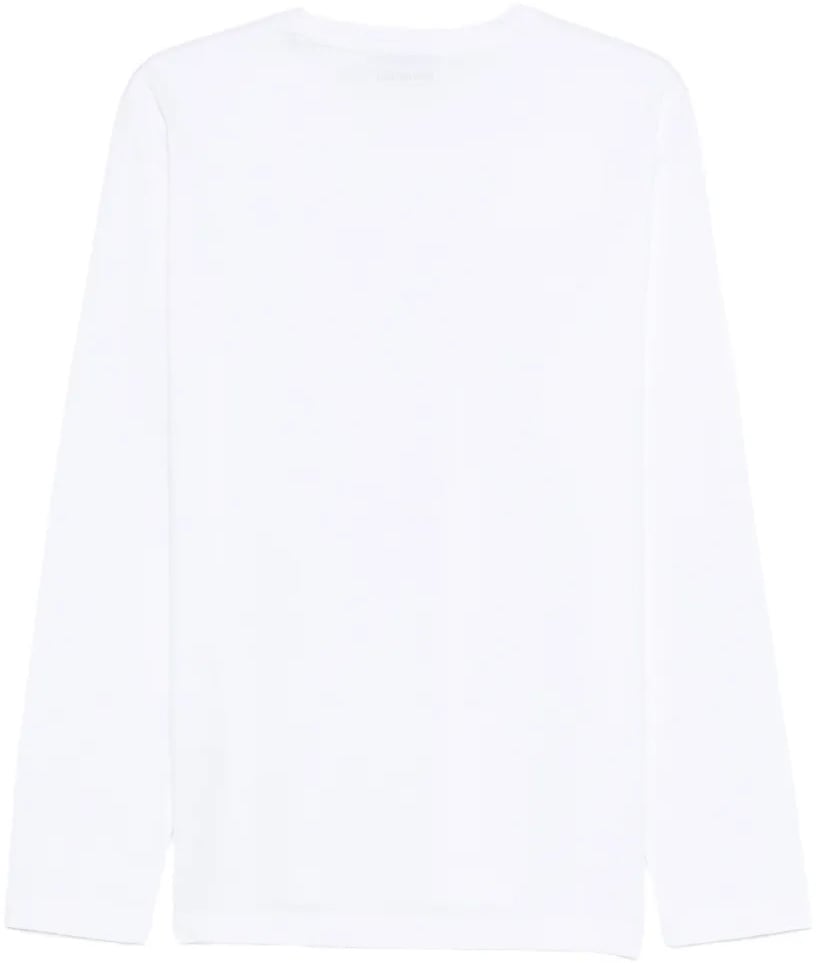 Corneliani t-shirt wit lange mouwen Wit