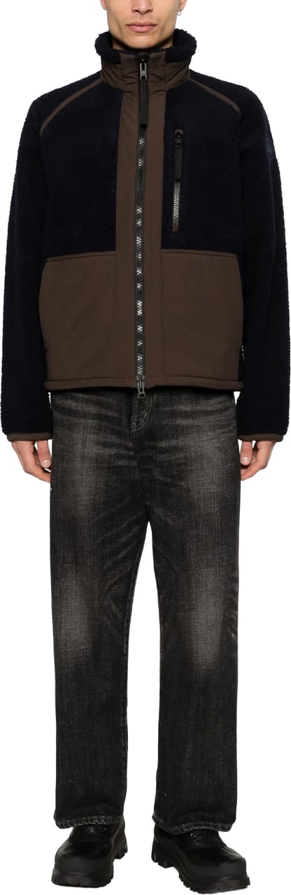 Canada Goose jacket blue brown Blauw