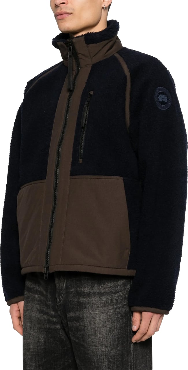 Canada Goose jacket blue brown Blauw