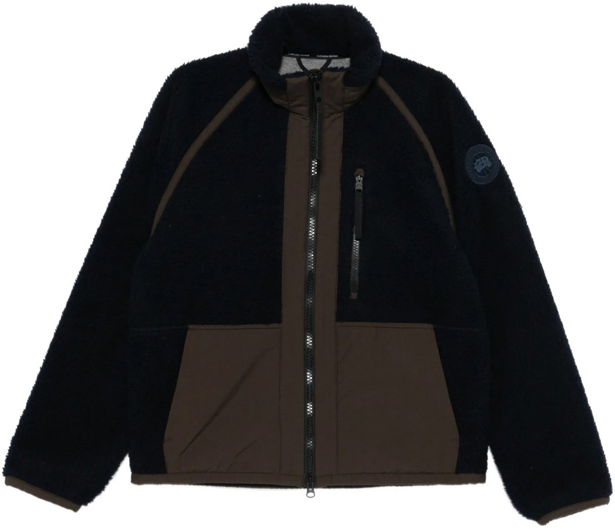 Canada Goose jacket blue brown Blauw
