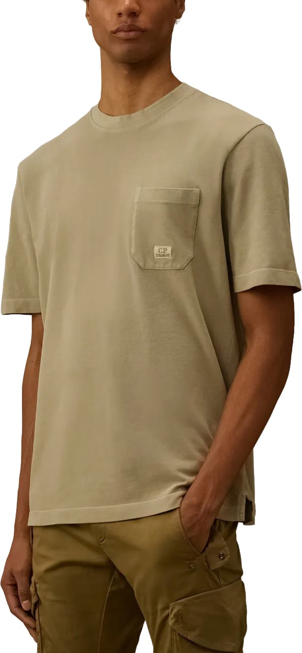 CP Company t-shirt green Groen