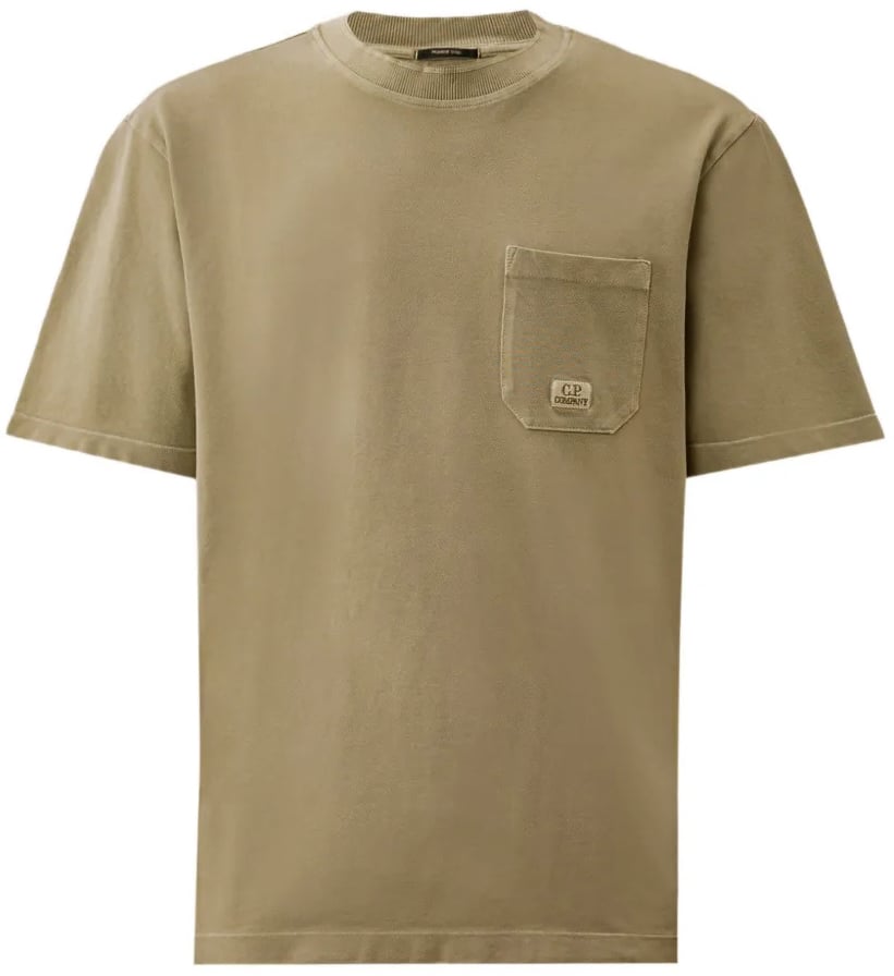 CP Company t-shirt green Groen