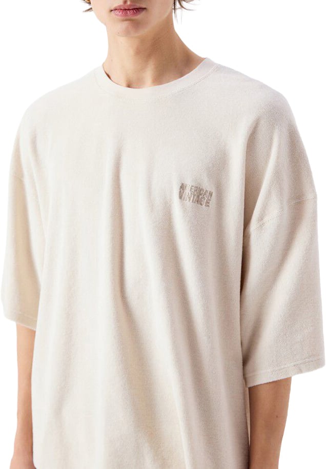 American Vintage t-shirt beige Beige