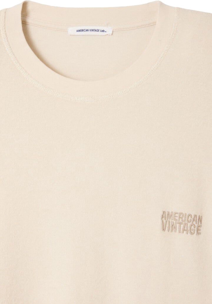 American Vintage t-shirt beige Beige