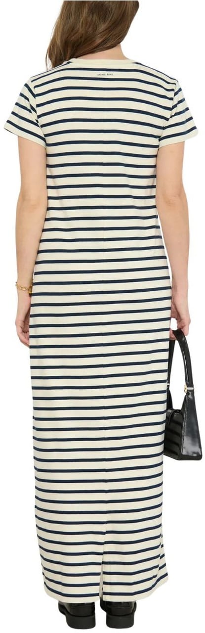 Anine Bing dress streep Wit