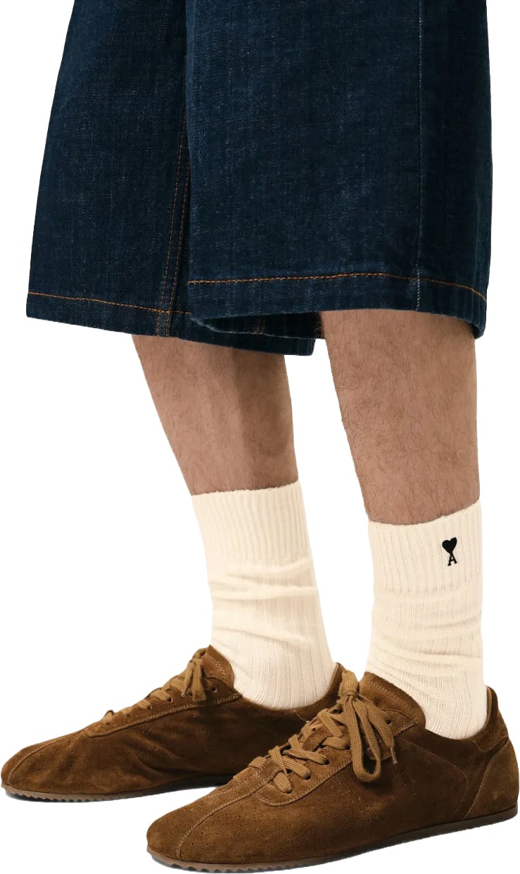 AMI Paris sokken wit 3 pack Wit