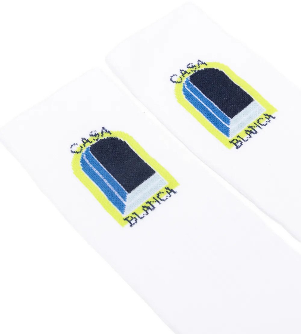 Casablanca sokken wit Wit