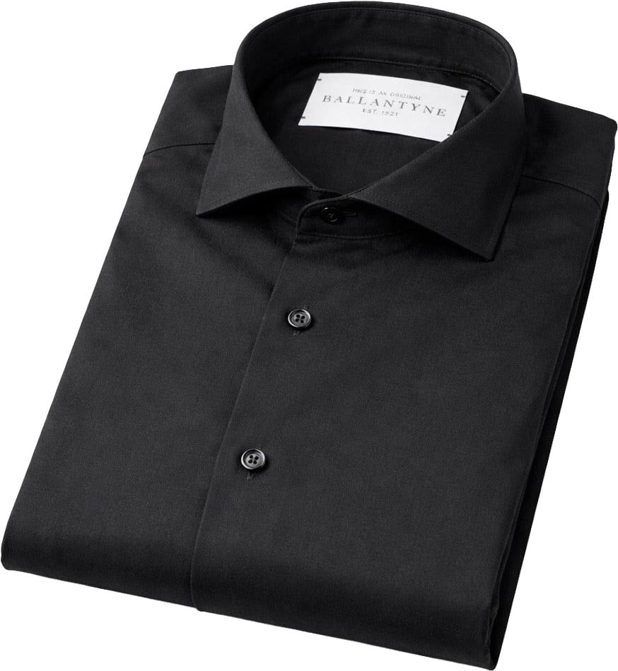 Ballantyne ballantyne - Shirts - cam100c-506se-nero Zwart