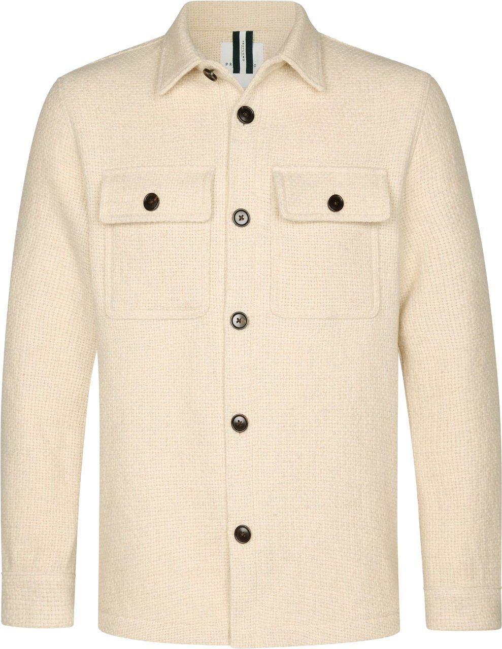 Profuomo Overshirt structure Beige
