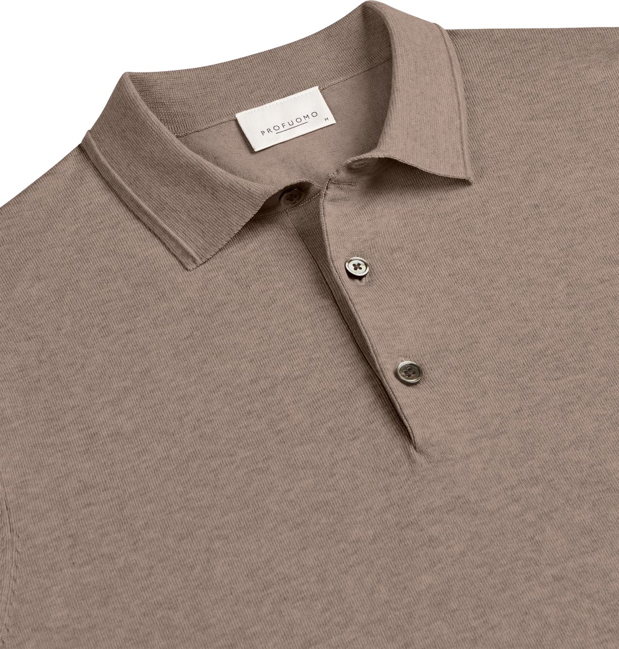 Profuomo Luxury Basic polo Beige