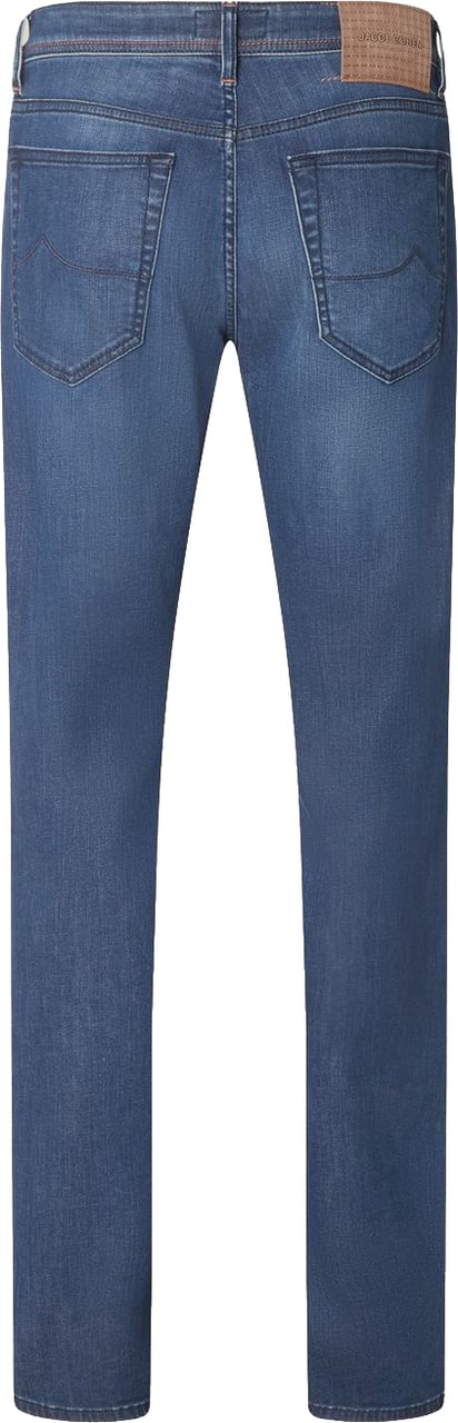 Jacob Cohen Nick slim fit blauw taupe Blauw