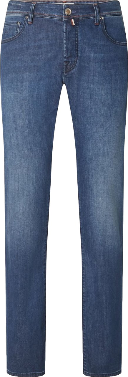 Jacob Cohen Nick slim fit blauw taupe Blauw