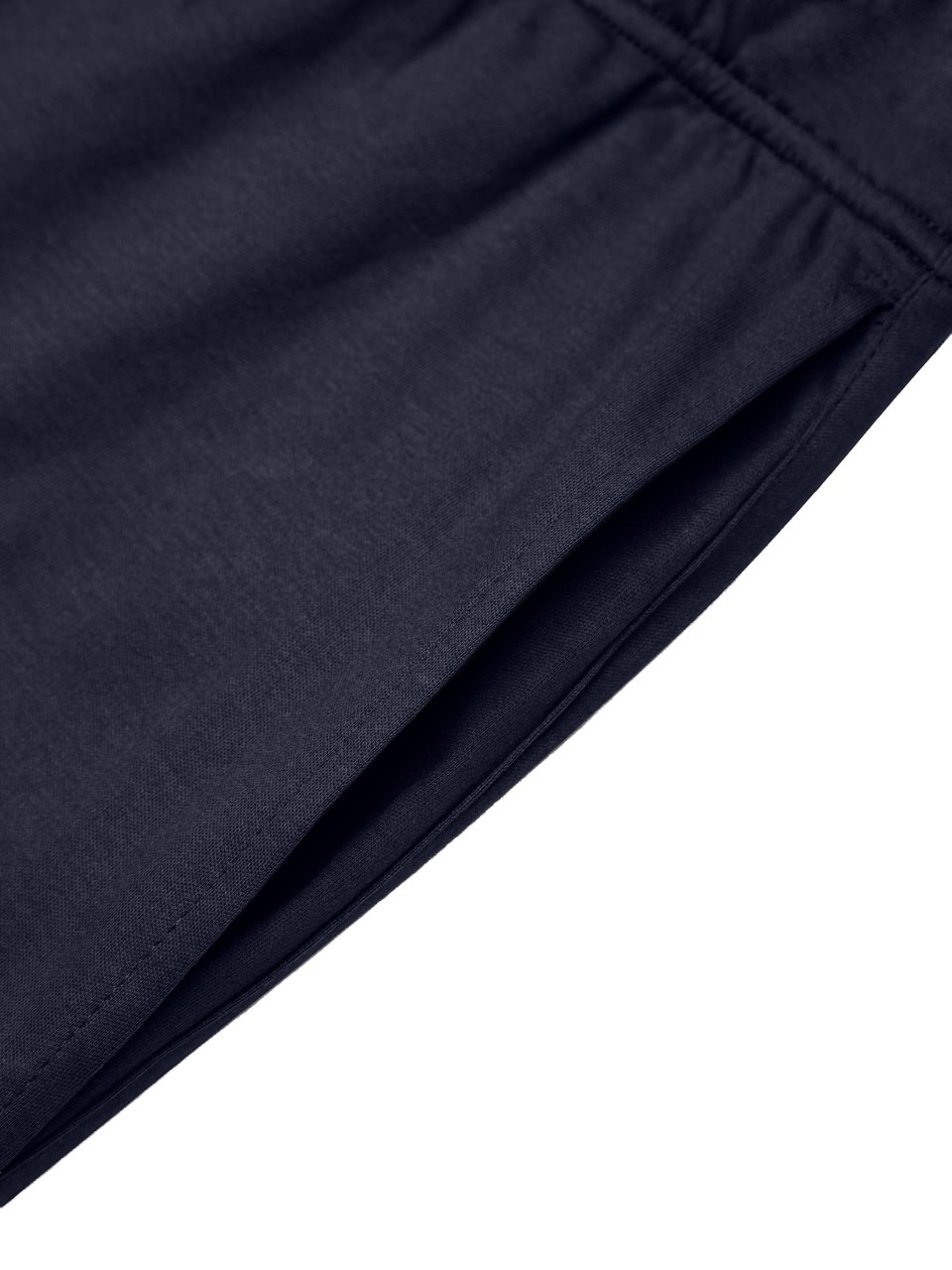 Valenza short supima/navy Blauw