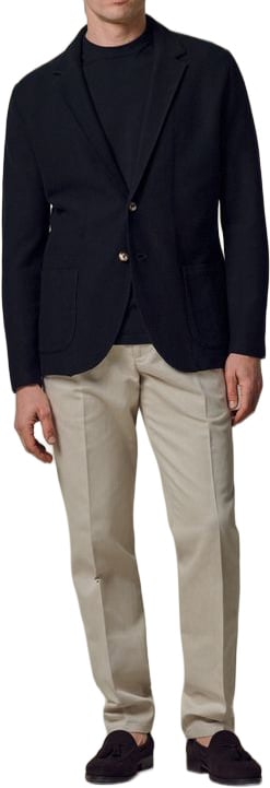 Profuomo jacket navy Blauw