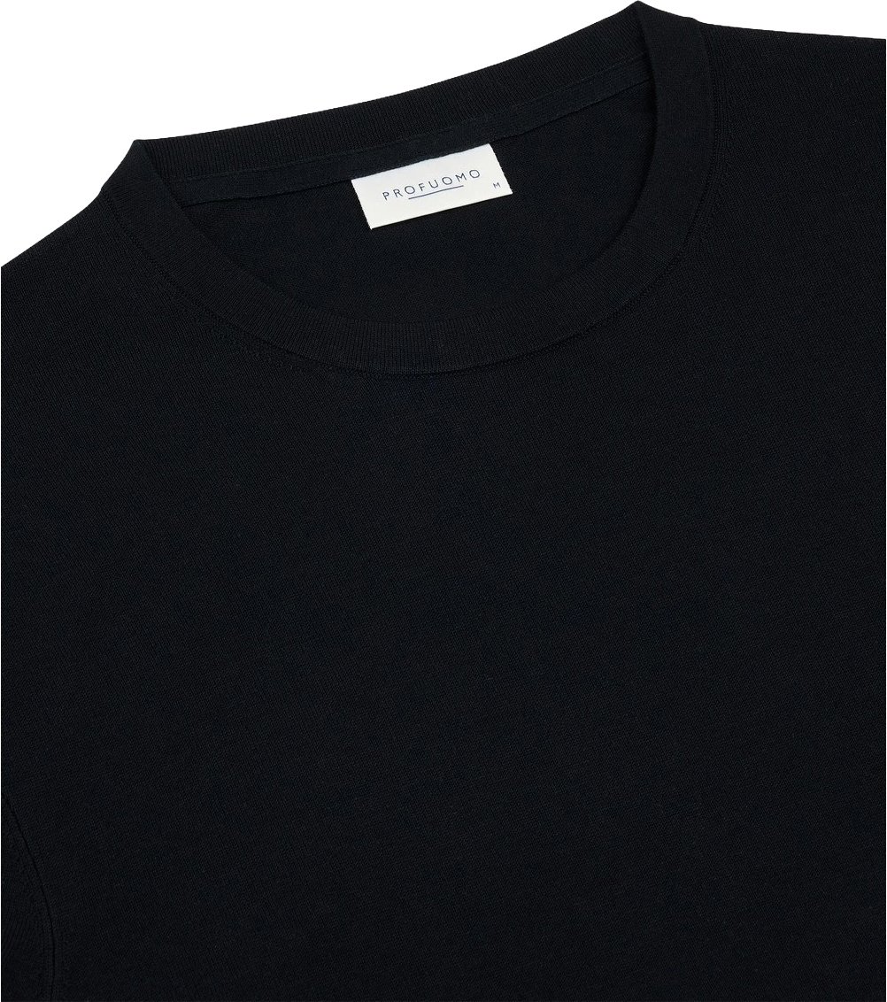 Profuomo t-shirt navy Blauw