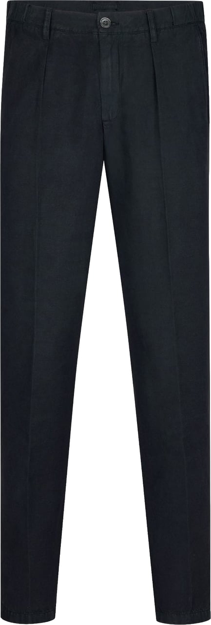 Profuomo trouser navy Blauw