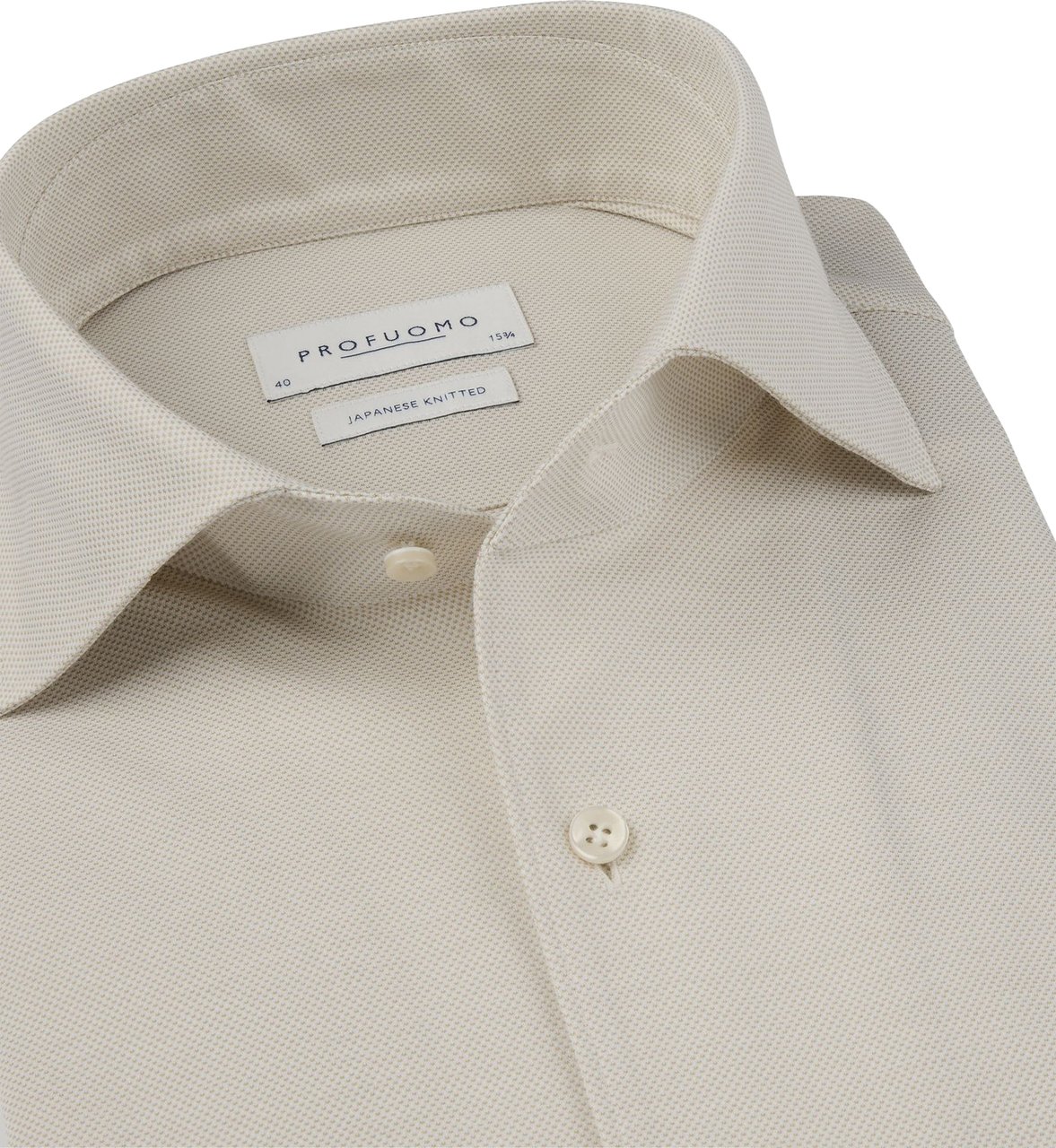 Profuomo japanese knitted sand Beige