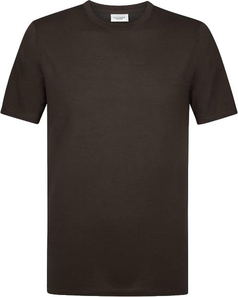 Profuomo t-shirt brown Bruin