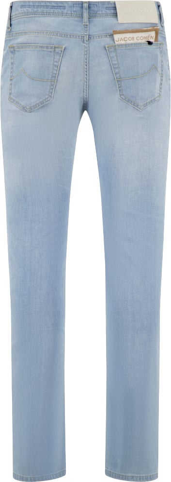 Jacob Cohen Bard slim fit wit Blauw