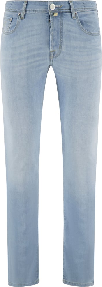 Jacob Cohen Bard slim fit wit Blauw