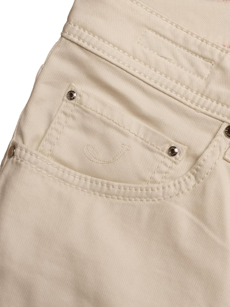 Jacob Cohen Nick slim fit wit Wit