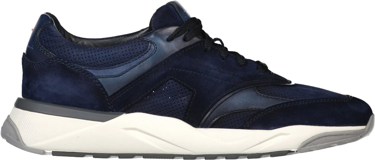 Santoni nova blauw Blauw