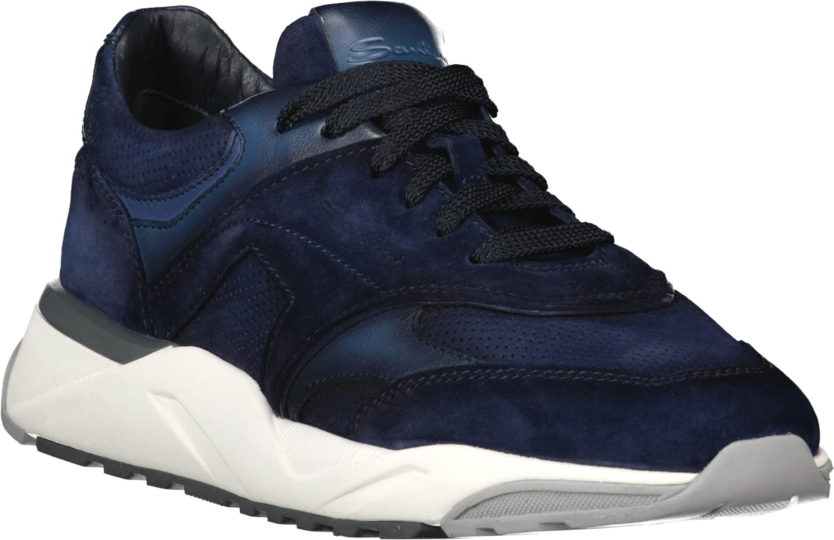 Santoni nova blauw Blauw