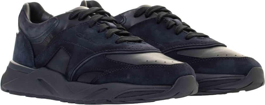 Santoni innova blauw Blauw