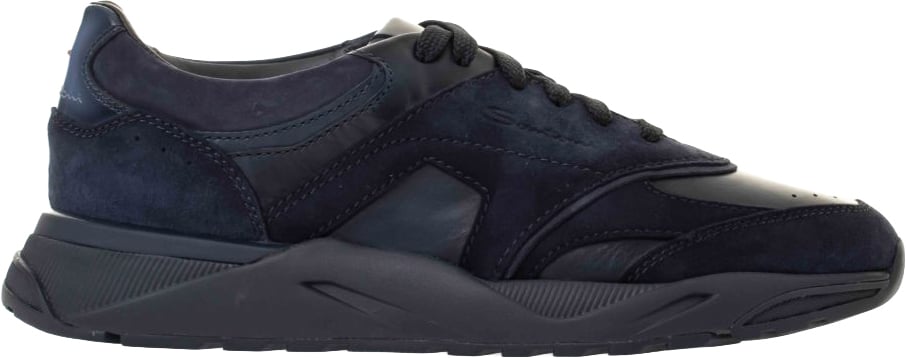 Santoni innova blauw Blauw