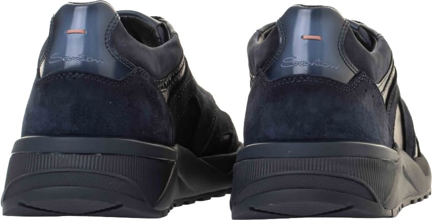 Santoni innova blauw Blauw