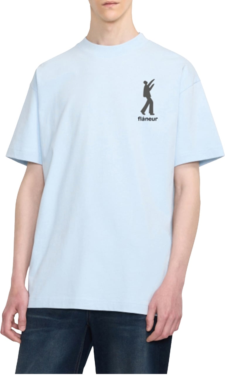 FLÂNEUR Inflatebles t shirt Blauw