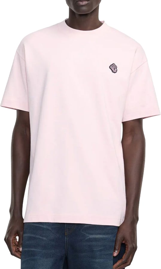 FLÂNEUR Rubber blossom t shirt Roze