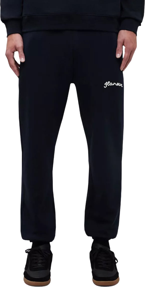 FLÂNEUR sweatpants navy Blauw