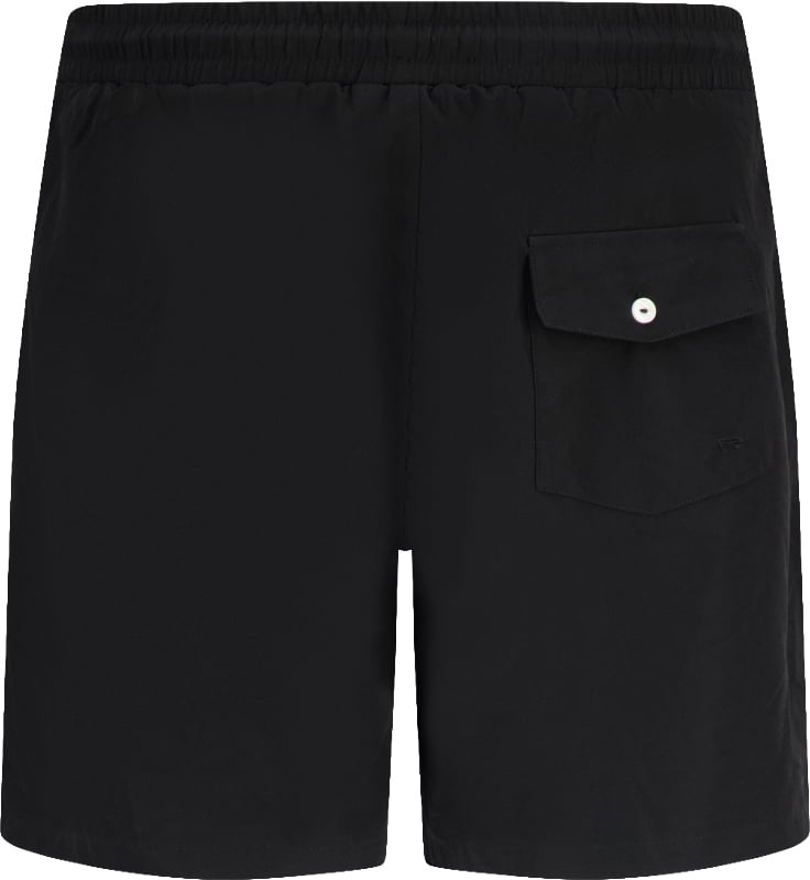 FLÂNEUR logo swimshort zwart Zwart