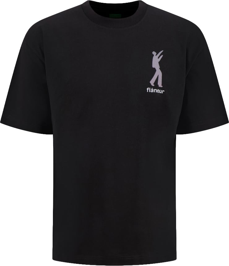 FLÂNEUR inflatables t-shirt zwart Zwart